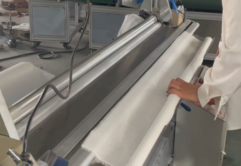 半自動紗布打卷機(jī)